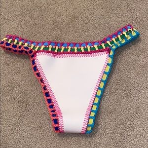 Anne’s meadow reversible knitted bottoms